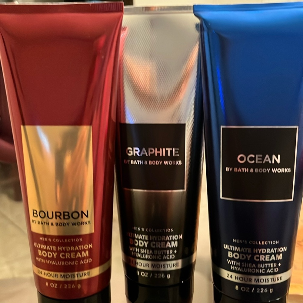 Bath and Body Works Men’s Collection.